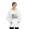 thumbnail image 4 of 99% Unicorn Unisex Heavy Blend™ Hooded Sweatshirt, 4 of 8