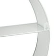 thumbnail image 4 of Mind Reader Circular Floating Shelves, Wall Decor, Accent Shelf, Metal, 18"L x 4"W x 18"H, White, 4 of 5