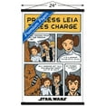 thumbnail image 3 of Star Wars: A New Hope - Comic Panel Wall Poster with Wooden Magnetic Frame, 22.375" x 34", 3 of 5
