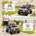 thumbnail image 3 of iYofe Ford Ford Bronco Raptor Electric Ride on Cars for Kids, 12V Powered Ride on Toys Truck with Remote Control, 4 Wheels, Spring Suspension, White, 3 of 7