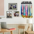 thumbnail image 2 of Medal Holder Display Hanger - She Believed She Could She Did - Personalized Medal Wall Hanger for Sport Race Runner Sturdy Black Steel Metal Over 60 Medals Easy to Install, 2 of 5