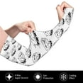 thumbnail image 3 of Goofa Cool Dog Pattern UV Sun Protection Arm Sleeves, UPF 50 Sports Cooling Arm Compression Sleeves for Men Women Teenager, 3 of 8