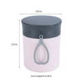 thumbnail image 4 of Ounissouiy Taza térmica, botella de agua, contenedor de alimentos, mano de obra fina, estudiante escolar, calentador de gachas, arroz, gran Mostrada Blanco, 4 of 6
