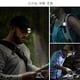 thumbnail image 1 of Luz De Tapa COB LED Camping Headlamp 6 Modes Cap Hat Light 400LM 1500MAH para Senderismo Escalada, 1 of 8