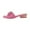 Pink, variant on Amzcrzy Womens Sandals and Slippers Comfortable Block Heel Summer Sandals Casual Fashion Open Toe Slides Slip on Dressy Sandals