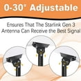 thumbnail image 2 of Adaptador de tubo ajustable Starlink Mount Aspotify Gen 3, 2 of 5