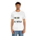 thumbnail image 3 of Men and Women's Jersey Short Sleeve Tee | Wise & Gentle - Religious T-shirt, 3 of 10