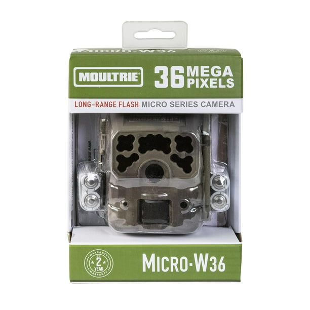 Moultrie Micro-W36 Long Range Infrared Hunting Trail Camera, 36