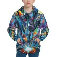 thumbnail image 4 of Youth Cartoon Hoodie Fashion Long Sleeve Kids Pullover Coat Casual Hoody Hooded Sweatshirts for Boys Girls, 4 of 8