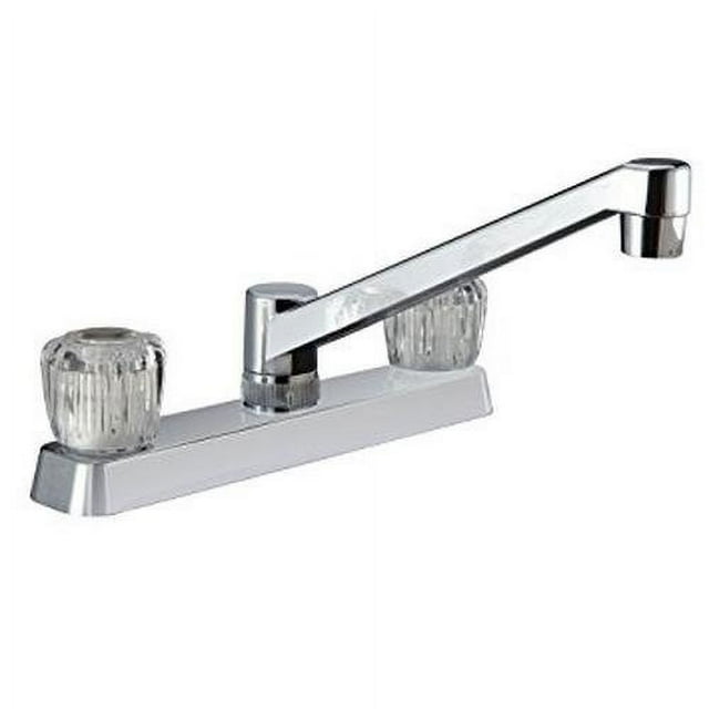 Dura Faucet DF-PK600A-CP) ( Robinet de Cuisine pour VR à Deux Poignées - Fini Chrome Poli