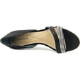 thumbnail image 3 of Alfani Women's Giorjah Sparkle D'Orsay Heeled Sandals 6 BM US, Black Embellish, 3 of 5