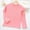 Hot Pink, variant on Lujianch Girls Long Sleeve Tops For Fall And Winter Comfortable Casual Tees For Toddler And Big Kids Soft Breathable Daily Wear Girls T Shirts Size 3-4 Years