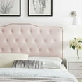 thumbnail image 4 of Modway Sophia Tufted Performance Velvet Full/Queen Headboard in Pink, 4 of 11