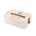 thumbnail image 1 of Binwennn Food Storage Container With Rotating Timer And Handles For Kitchen Refrigerator Organization Divided Food Storage Containers Containers for Food Storage with Lids Sustainable Kitchen Products, 1 of 7