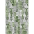 thumbnail image 2 of Addison Rugs Mayfield Washable Transitional Modern Green Rectangle Rug, 3' x 5', 2 of 6