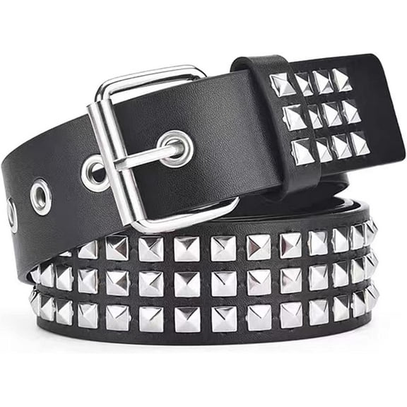 Studded Belt Punk Belt Y2K Goth Belt for Men or Women