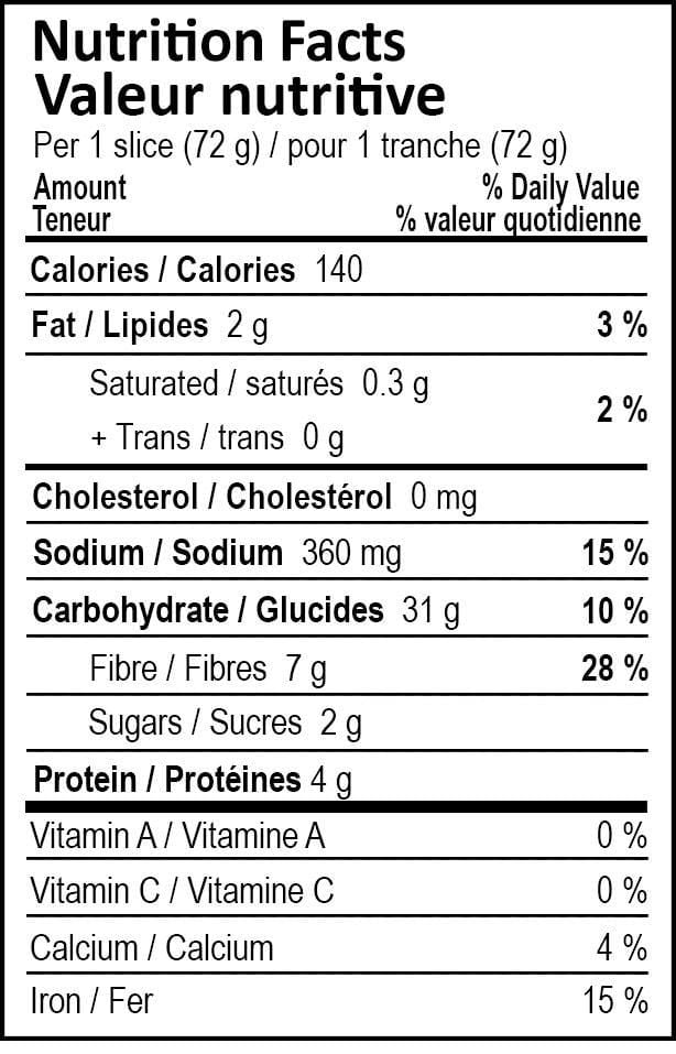 Pain aux trois céréales Mestemacher, 500g 500g
