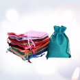 thumbnail image 2 of 20pcs Drawstring Bag Linen Candy Gift Bag Jewelry Packaging Pouches for Christmas Party Random Color, 2 of 8