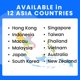 thumbnail image 2 of Tarjeta SIM JETSIM 7 GB de datos por 7 días en 12 países de Asia-Pacífico, 2 of 6