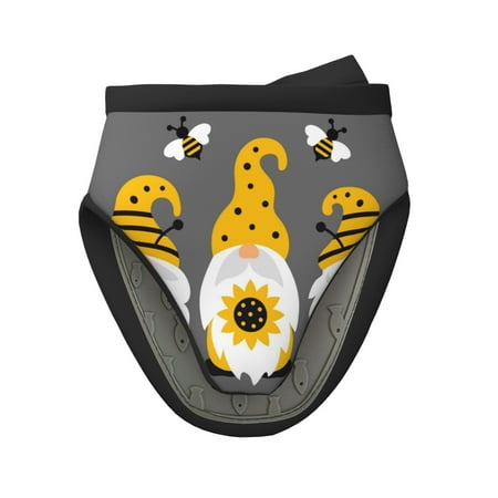 

Lukts Bee Kind for Silicone Oven Mitts Heat Resistant Silicone Potholders Mini Oven Mitts Oven Glove Kitchen Mittens Pinch Mitts Cooking Mitts