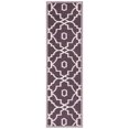 thumbnail image 3 of SAFAVIEH Four Seasons Nowell Geometric Polyester Runner Rug, Dark Grey/Ivory, 2'3" x 8', 3 of 7