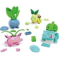 thumbnail image 4 of MEGA Pokémon Grass-Type Trainer Team Building Toy Kit, 4 Action Figures (118 Pieces) for Kids, 4 of 6