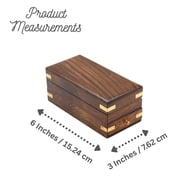 TreasureGurus Vintage Antique Brass Wax Seal Stamp Set Seals Kit Spoon Sticks Burner Wood Box