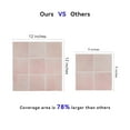 thumbnail image 4 of Peel and Stick Backsplash Tiles, 10 Sheets Rabat Pink Faux Spanish Handmade Tile for Kitchen, Bathroom, Wall Tile (12" x 12"), 4 of 7