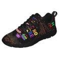 thumbnail image 2 of Hate Has No Home Here Halloween Running Shoes Sneakers Mesh Black Size 13, 2 of 5
