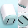 thumbnail image 3 of Caja de almacenamiento para cepillos de dientes y pasta de dientes: plástico desmontable para facilitar la limpieza Almacenamiento multifuncional, 3 of 5