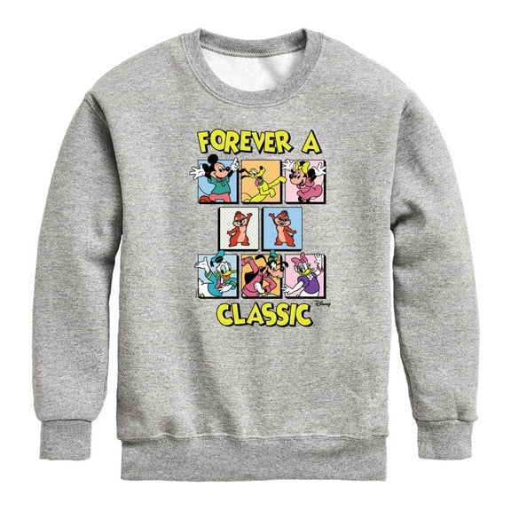 Disney - Forever A Classic - Toddler & Youth Crewneck Fleece Sweatshirt