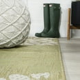 thumbnail image 7 of JONATHAN Y SANTA MONICA 8 x 10 Area Rug, Zinnia Floral Textured Weave - Green/Cream, SMB110H-8, 7 of 7