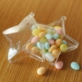 thumbnail image 4 of 5Pcs Clear Favor Boxes Plastic Gift Box Star Shaped Candy Boxes for Wedding Party, 4 of 7