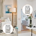 thumbnail image 4 of Yayeee Blank Wall Plate Cover 1-Gang 4.5"x2.7" Home Unused Decorative Outlet, Beige Chubby Cat, 4 of 7
