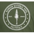 thumbnail image 4 of Old Glory Mens Redwood National Park Short Sleeve Graphic T Shirt, 4 of 6