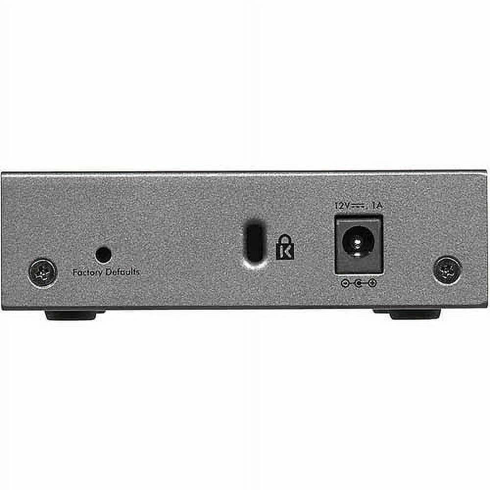 Netgear ProSafe 5-Port Gigabit Ethernet Smart Switch, Gray (GS105E-200NAS)
