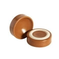 thumbnail image 1 of Slipstick 222932 1,75 Po Pince à Roulettes Fond Concave Rond - Caramel - Pack de 4, 1 of 1