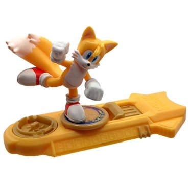 Sonic 4 Inch Modern Tails Figure with Star Spring, 2 Piece Action ...