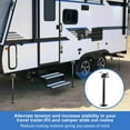 thumbnail image 2 of Trilenars 4-Pack RV Slide Out Support Jacks,Heavy Duty Steel Camper Stabilizer Jacks Support Up to 20,000 Lb,Adjustable 21"-34" Height by Power Drill & Hand Crank, 2 of 9
