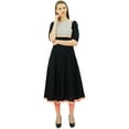thumbnail image 6 of Bimba Women Designer Flared Anarkali Dress Cotton Kurta Chic Custom Kurti Long Tunic, 6 of 9