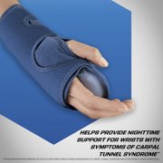 ACE Brace Night Wrist Sleep Support, Adjustable, One Size, 1 Support