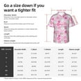 thumbnail image 6 of Lsque Sunflower Rabbit pattern Hawaiian Shirt for Men, Unisex Summer Beach Casual Short Sleeve Button Down Shirts-XX-Large, 6 of 9