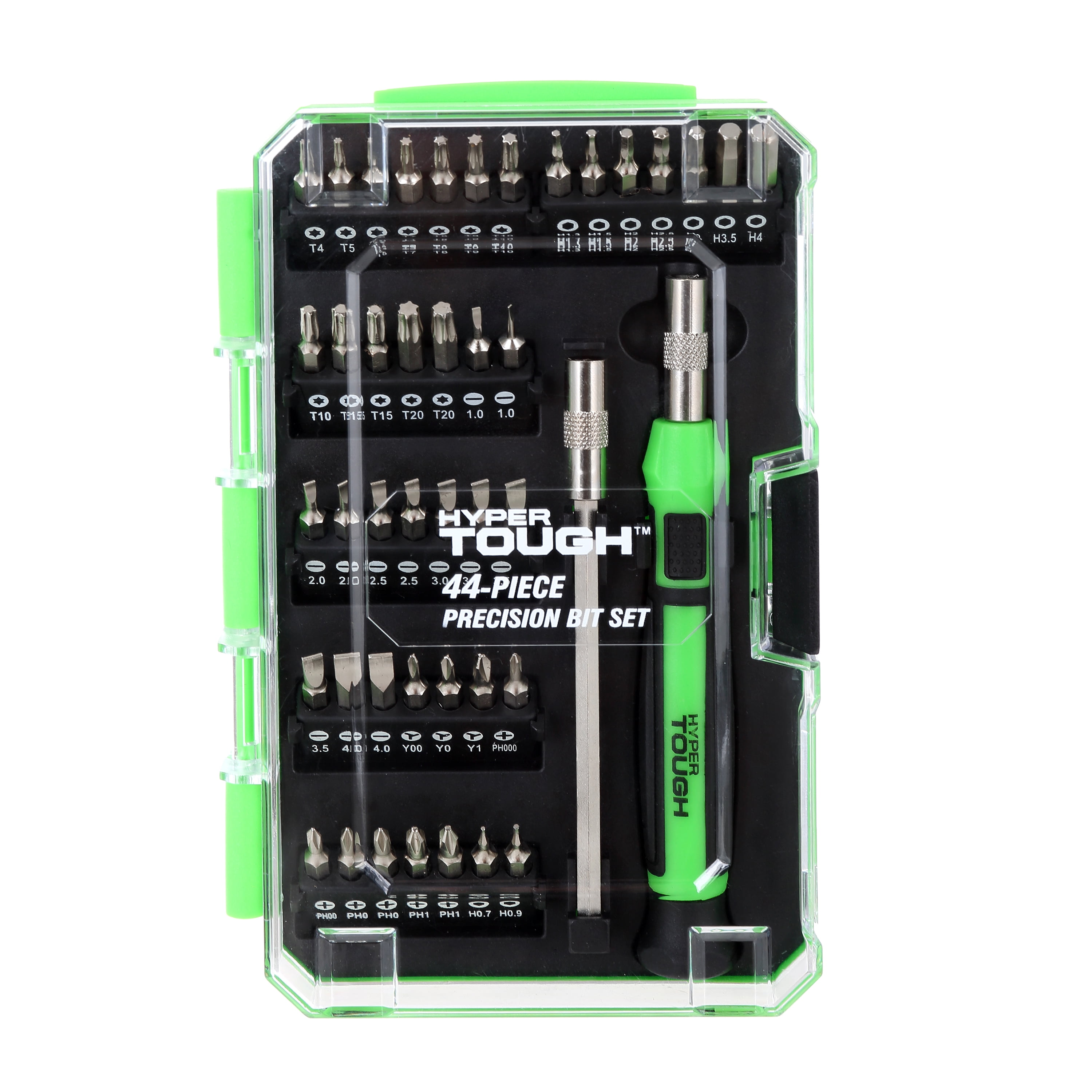 Hyper Tough 44 Piece Precision Multitype Screwdriver Bits Set TS99913A