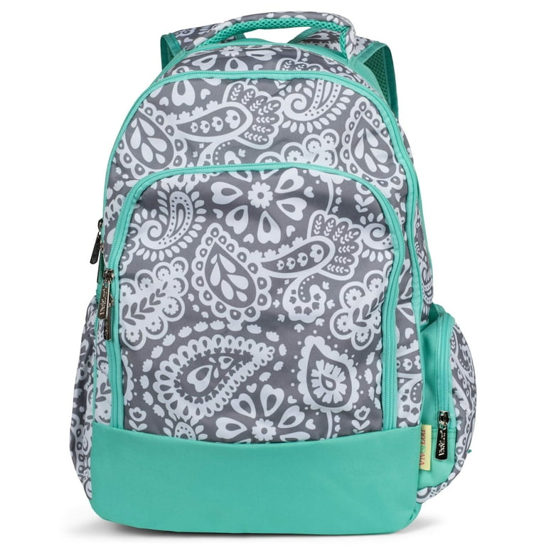 Teal and gray clearance backpack