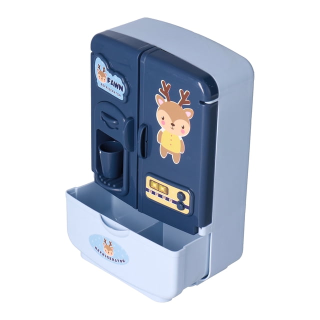 Refrigerador de juguete Jadeshay de simulación para niños