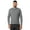 Grey Flannel, variant on Men's Core Active Long Sleeve T-Shirt, Sizes S-5XL