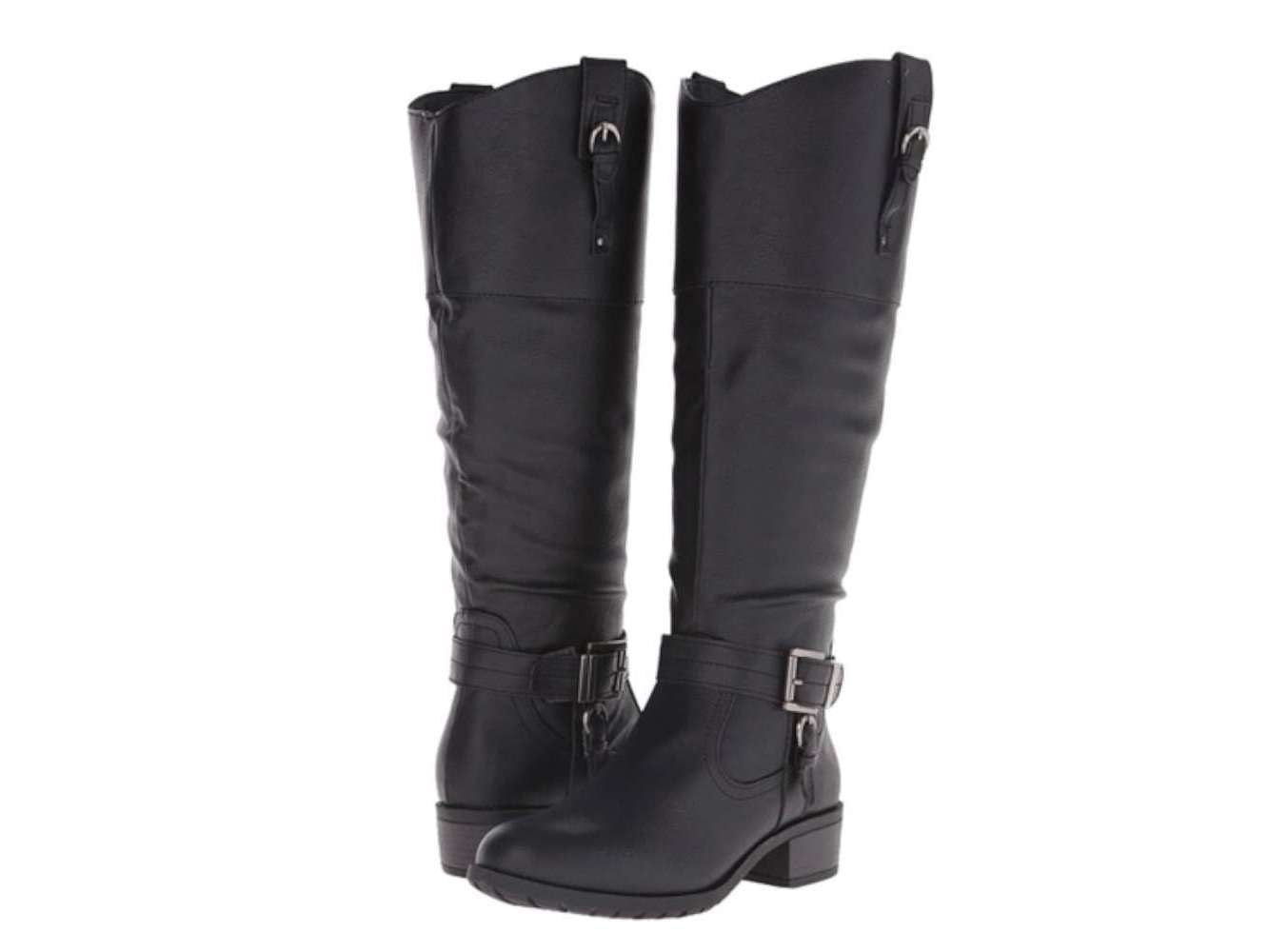 rampage black booties