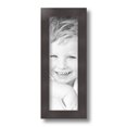 thumbnail image 2 of ArtToFrames 4x12" Sloped Dark Walnut Picture Frame, Brown Wood Poster Frame, with Regular Glass and 2 (FBPL-4820), 2 of 7
