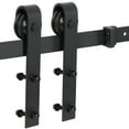 ZENY 6.6 FT Sliding Barn Door Hardware Basic Sliding Track Kit Single