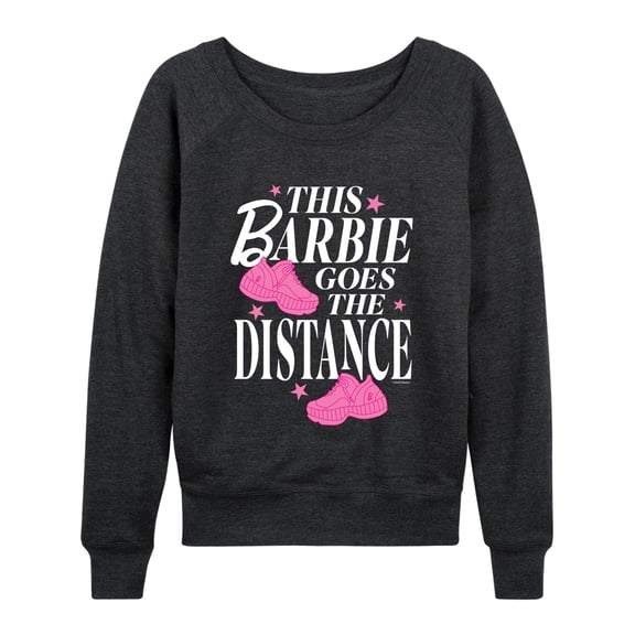 Barbie - Goes The Distance - Women's French Terry Long Sleeve Pullover